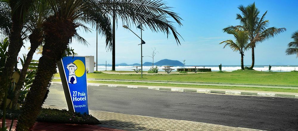 27 Praia Hotel - Frente Mar ベルチオガ エクステリア 写真